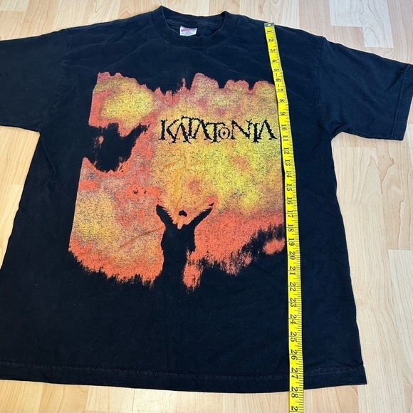 đź–¤SOLDđź–¤VINTAGE - Katatonia - Discouraged Ones T-shirt - Size Large - Picture 6 of 8